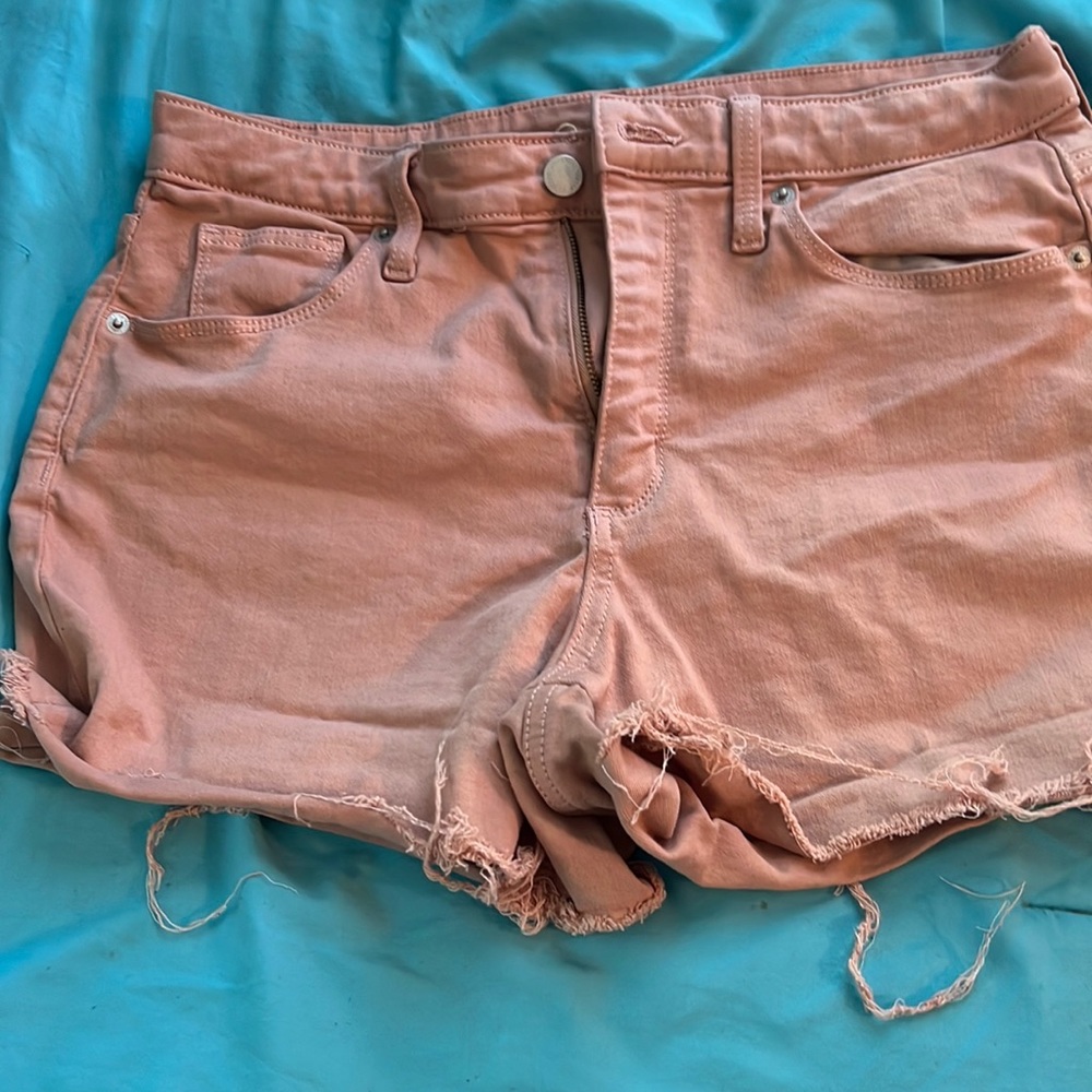 Women’s Pink Denim Short